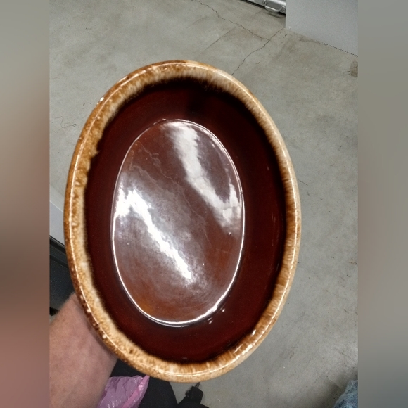USA Hull brown ovenproof serving dish Oval - Picture 9 of 11